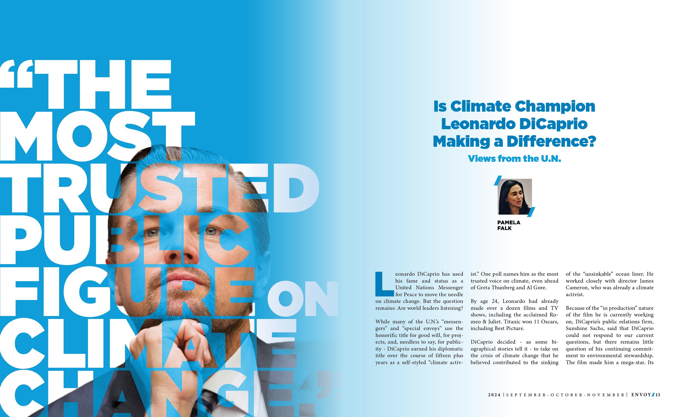 Envoy Magazine Interior Page